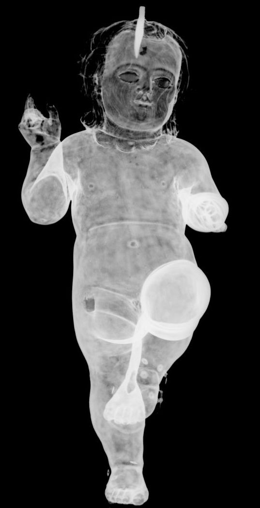 Niño Jesús. Iglesia de San Pedro de Pernús, Colunga